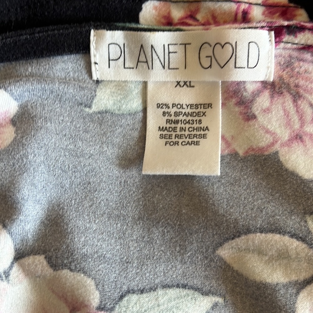 Plant Gold Dress.   #634 - Picture 4 of 4